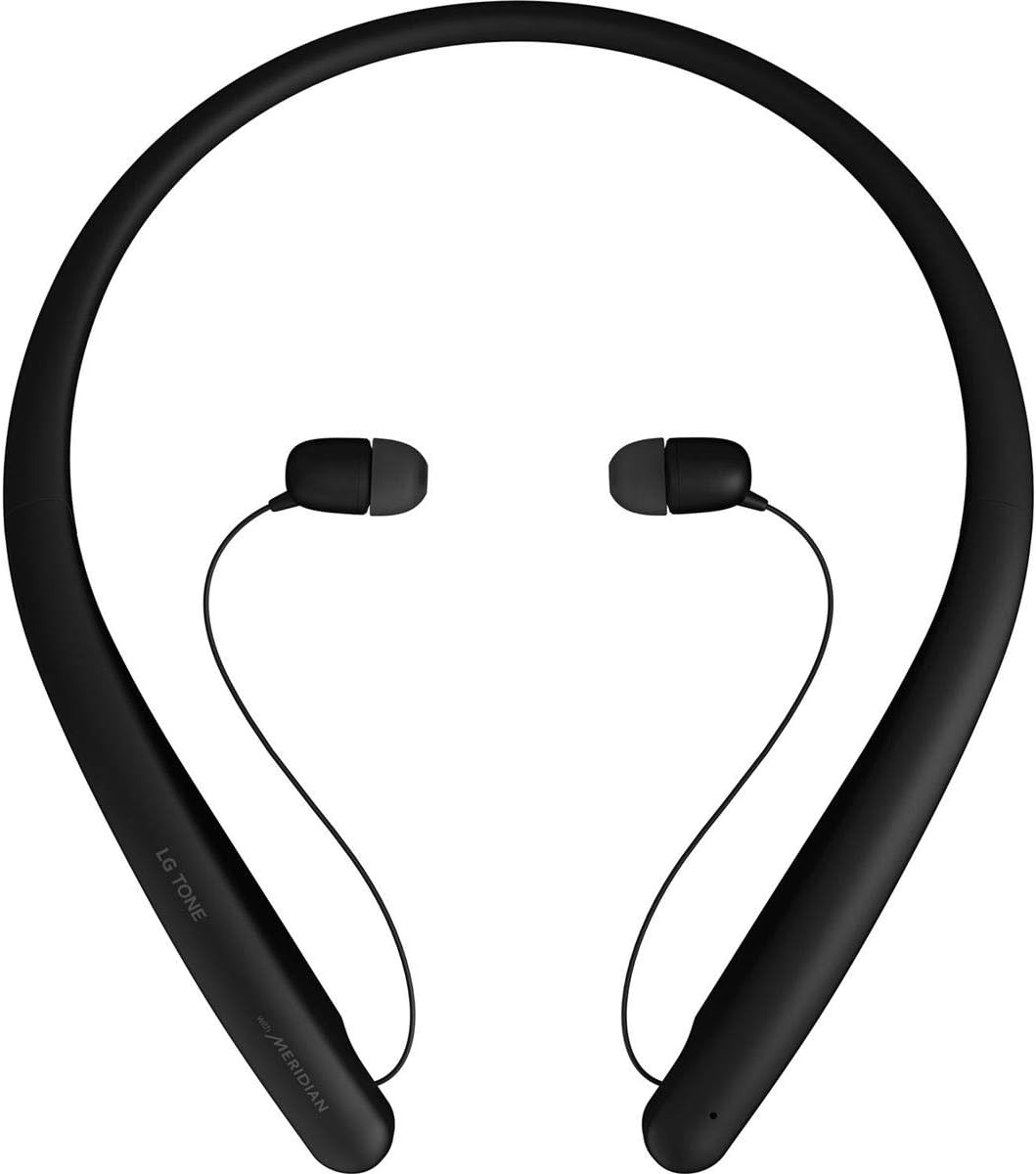 LG TONE Style HBS-SL6S Bluetooth Wireless Stereo Headset - Black (Certified Refurbished)