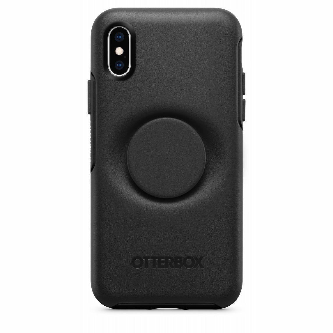 OtterBox Otter+Pop SYMMETRY SERIES Case for Apple iPhone X/XS - Black (Certified Refurbished)