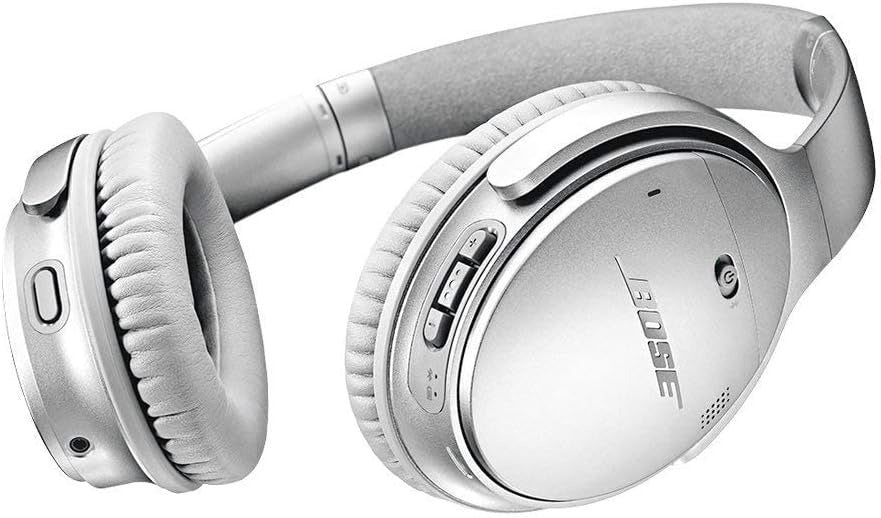 Bose QuietComfort 35 (Series II) Wireless Noise Cancelling Headphones - Silver (Certified Refurbished)