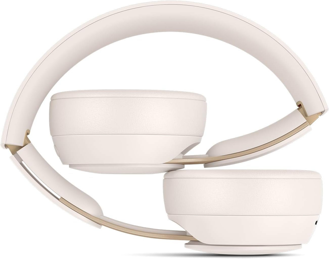 Beats Solo Pro Wireless Noise Cancelling On-Ear Headphones - Ivory (Certified Refurbished)