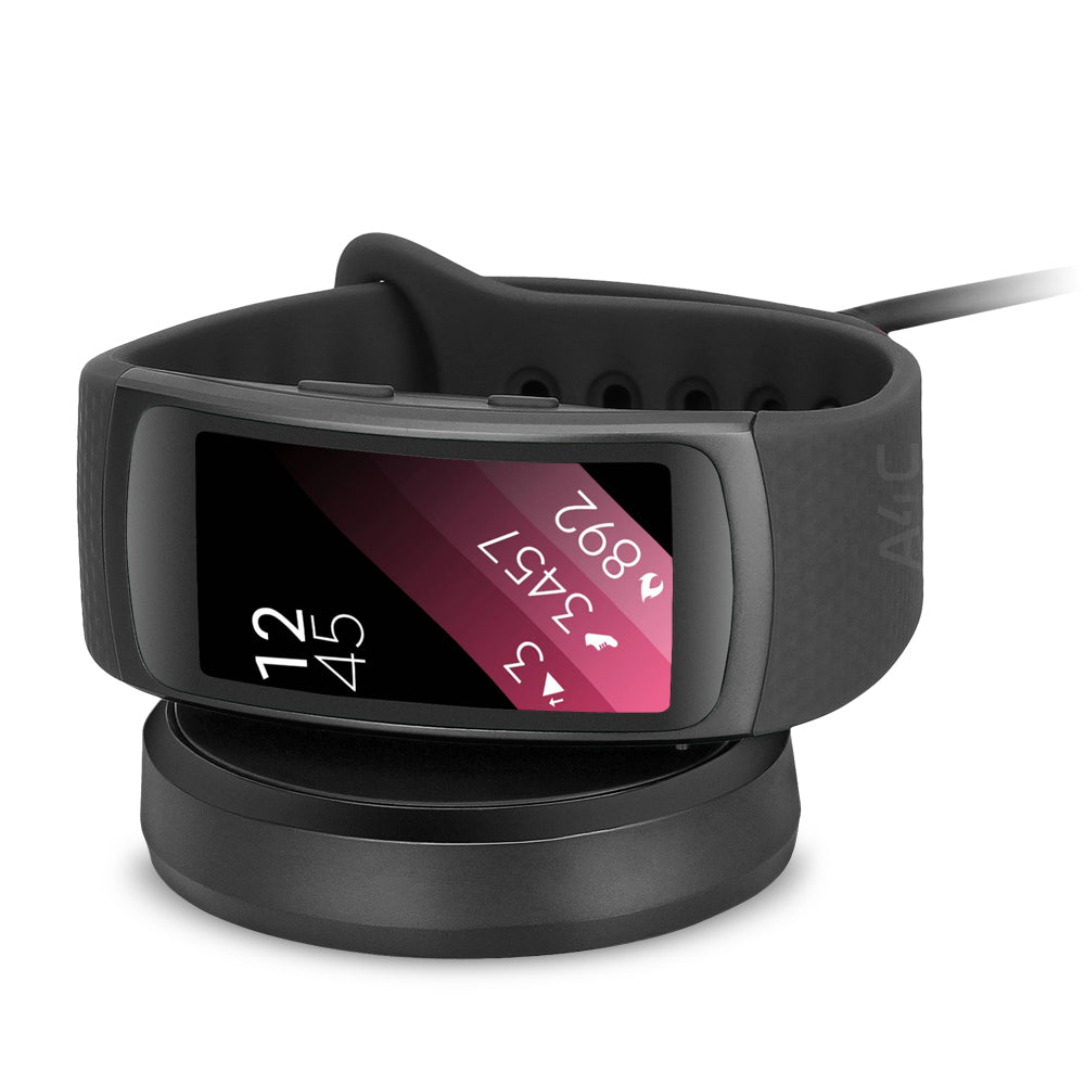 Samsung Gear Fit 2 Smartwatch with GPS Sports Band Black - Large (Certified Refurbished)
