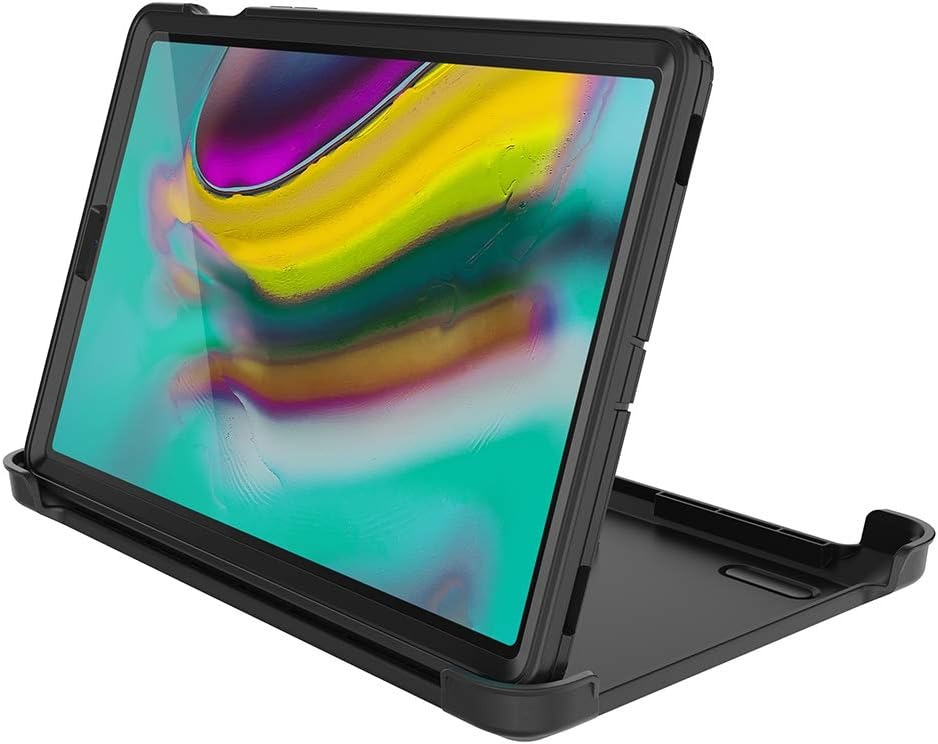 OtterBox DEFENDER SERIES Case & Holster for Samsung Galaxy Tab S5e - Black (Certified Refurbished)