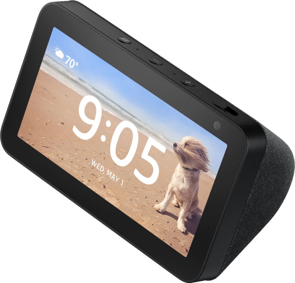Amazon Echo Show 5 Smart Display with Alexa Assistant - Charcoal (Certified Refurbished)
