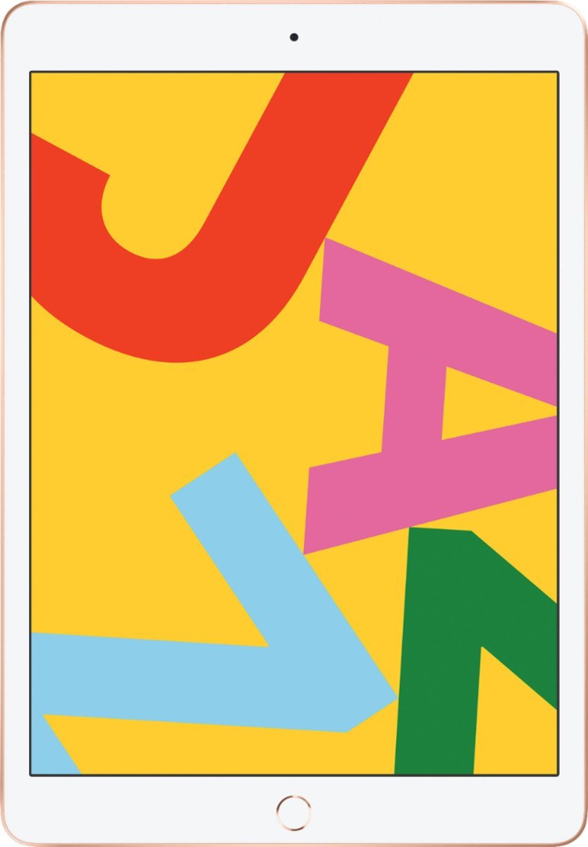 Apple iPad 10.2-Inch (2019) (7th Generation) with Wi-Fi - 32GB - Gold (Refurbished)