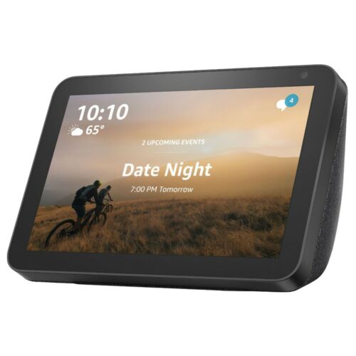 Amazon Echo Show 8 HD Smart Display with Alexa - Charcoal (Certified Refurbished)