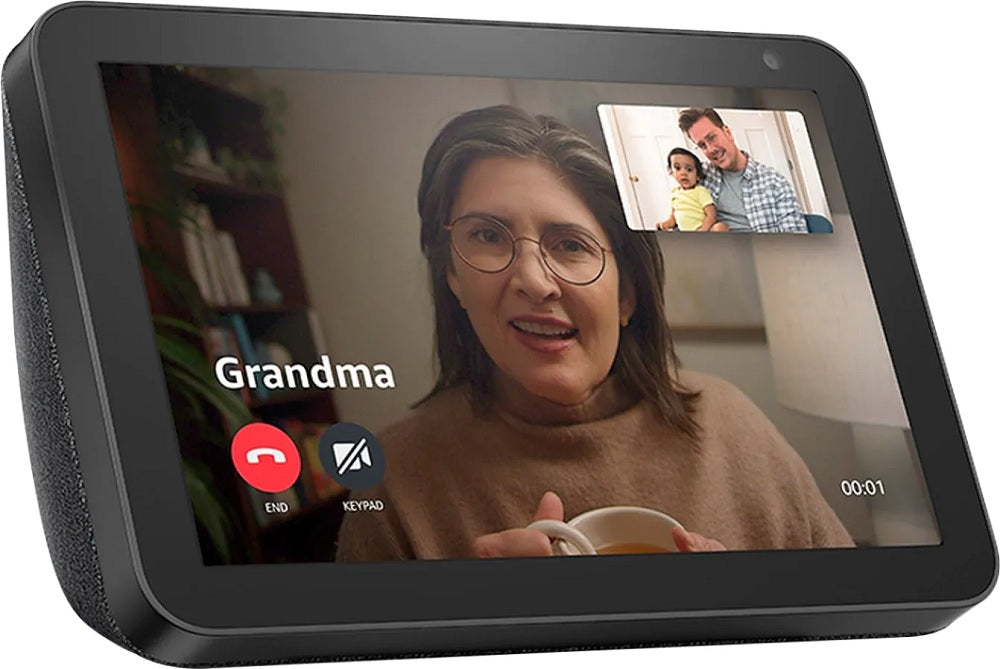 Amazon Echo Show 8 HD Smart Display with Alexa - Charcoal (Certified Refurbished)