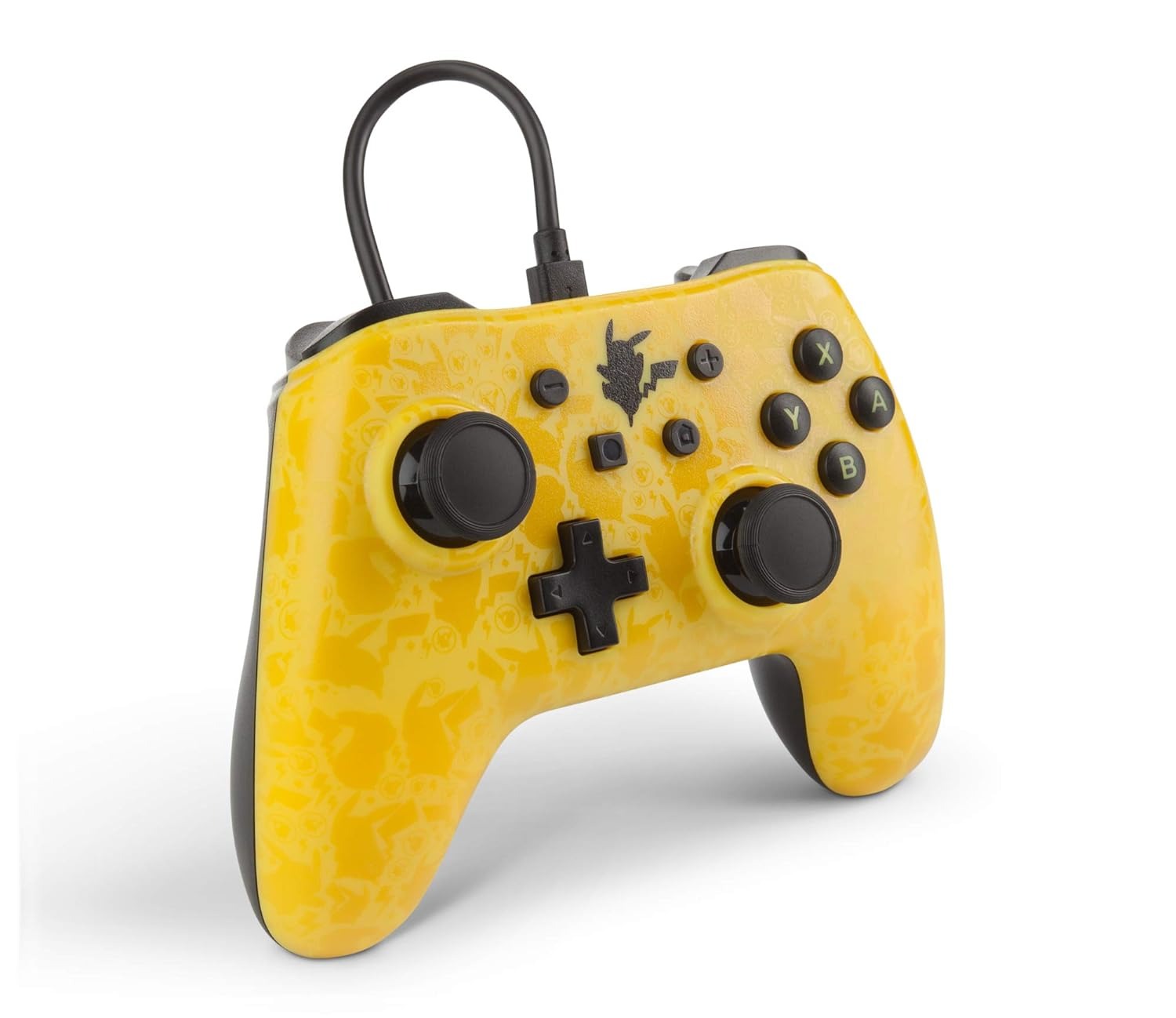 PowerA Pokemon Wired Controller For Nintendo Switch - Pikachu Silhouette (Certified Refurbished)