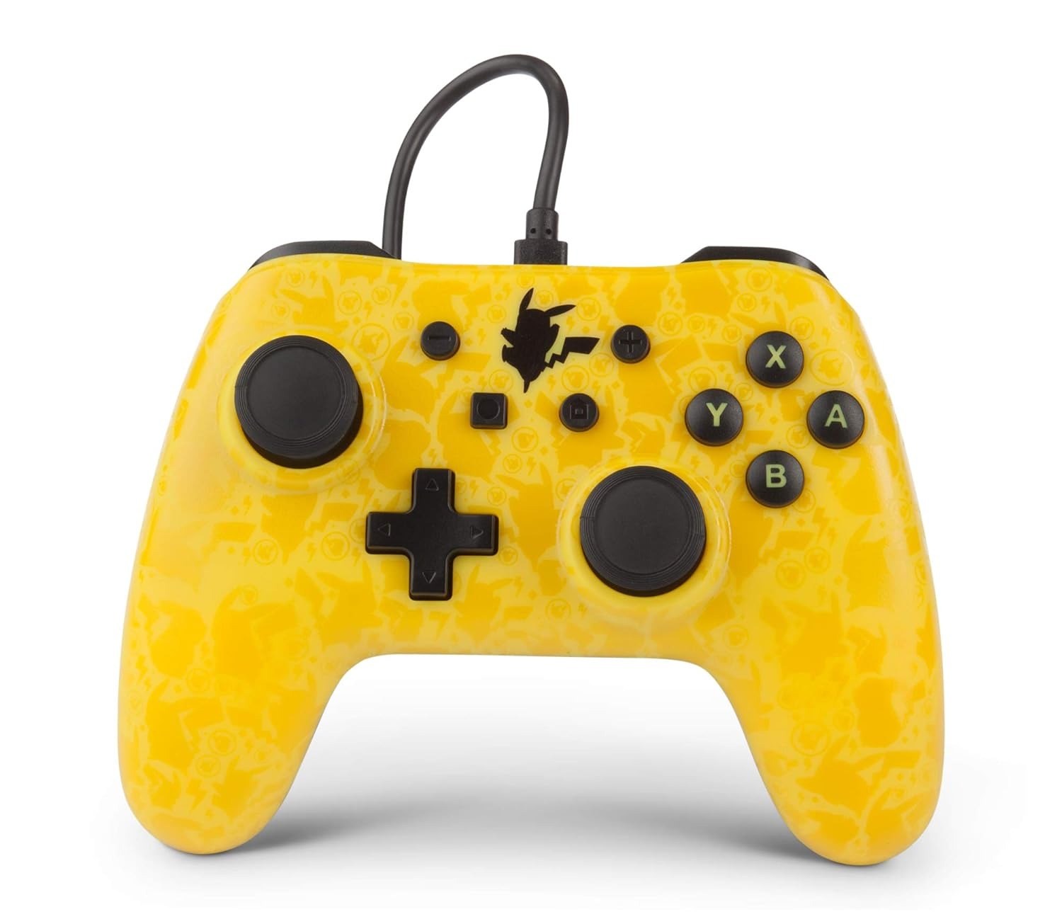 PowerA Pokemon Wired Controller For Nintendo Switch - Pikachu Silhouette (Certified Refurbished)