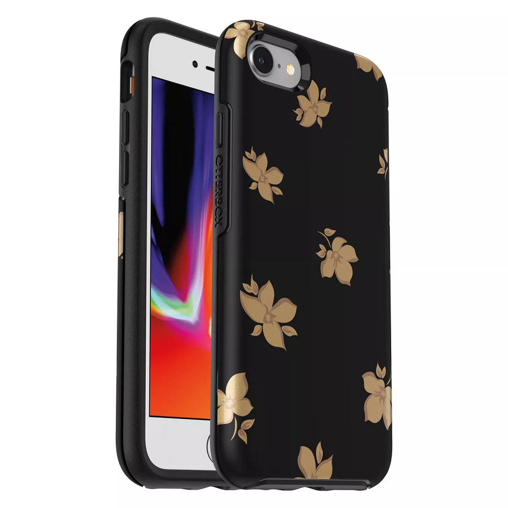 OtterBox SYMMETRY SERIES Case for iPhone 7 / iPhone 8 - Once & Flor-Al (Certified Refurbished)