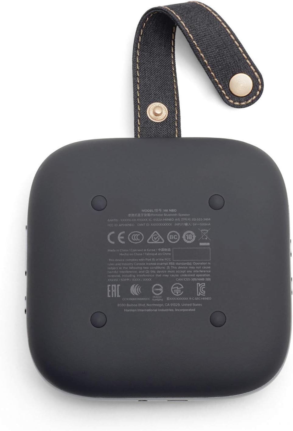 Harman Kardon NEO Portable Bluetooth Speaker - Space Gray (Certified Refurbished)