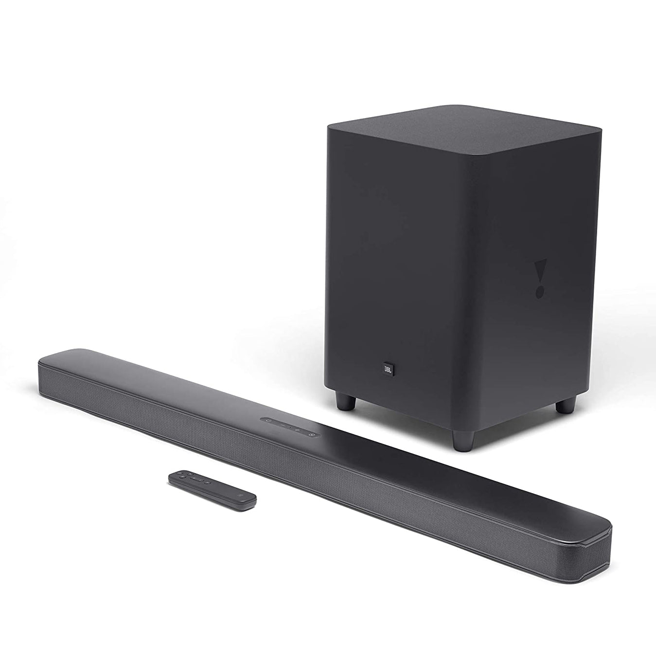JBL 5.1-Channel Soundbar System with 10" Wireless Subwoofer - Black (Renewed)