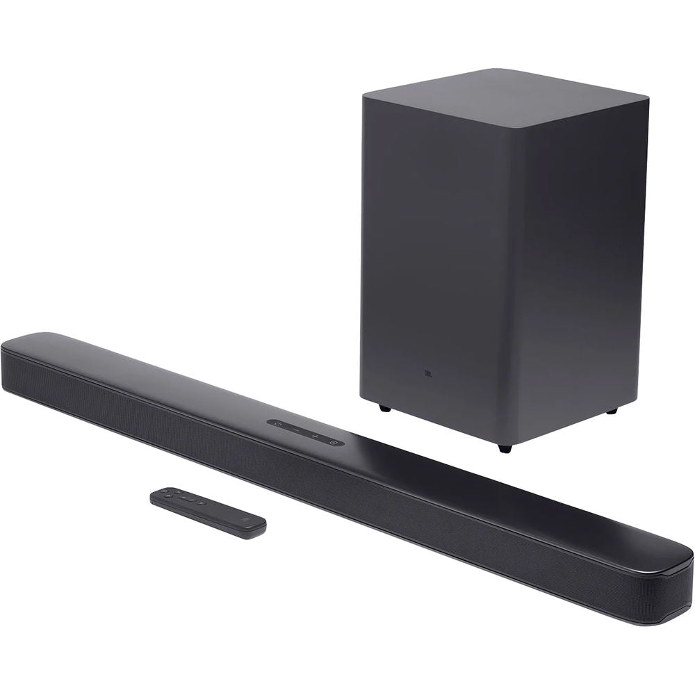 JBL 2.1-Channel 300W Soundbar System with 6-1/2" Wireless Subwoofer - Black (Certified Refurbished)