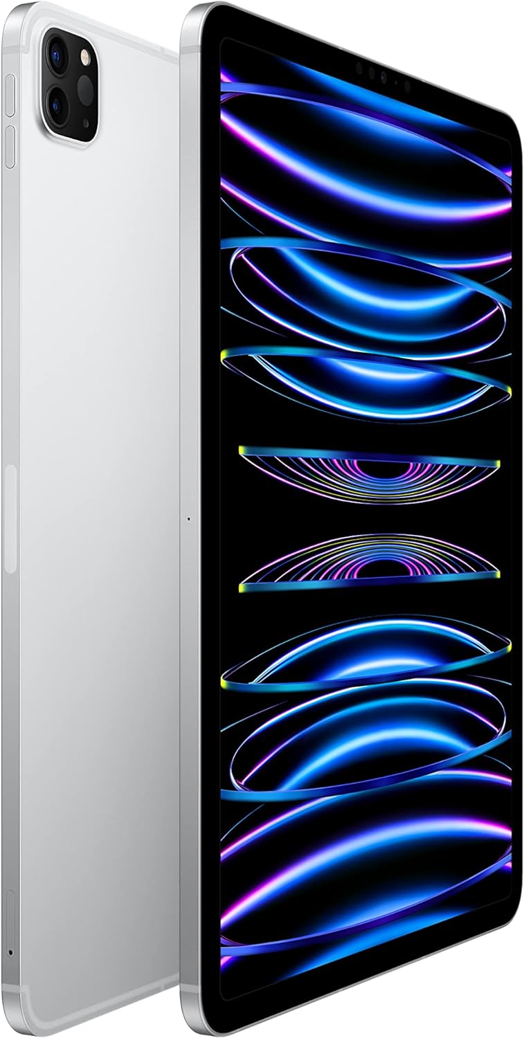 Apple iPad Pro 11" (2nd Gen) 512GB (Wifi + LTE)(Unlocked) - Silver (Renewed)