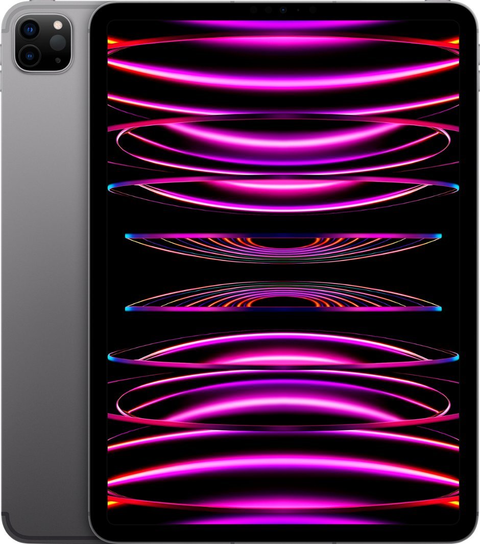 Apple iPad Pro 11" (2nd Gen) - 128GB (Wifi + LTE)(Unlocked) - Space Gray (Certified Refurbished)