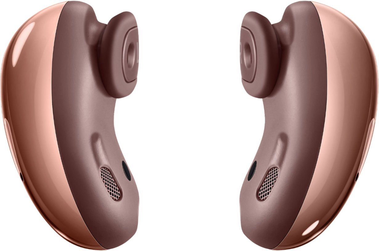 Samsung Galaxy Buds Live True Wireless Earbud Headphones - Mystic Bronze (Certified Refurbished)