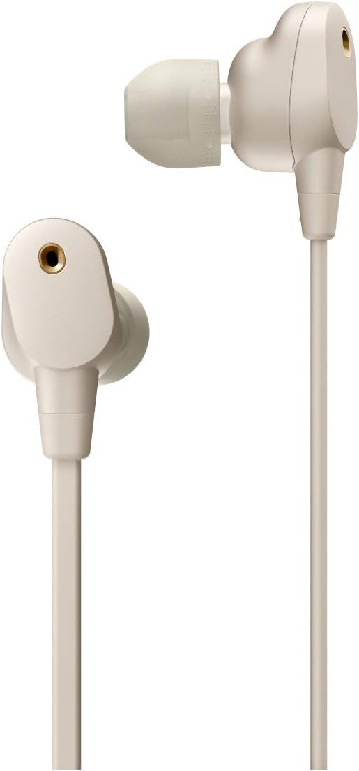 Sony 1000X Premium Wireless Noise Cancelling Behind-the-Neck Headphones - Silver (Certified Refurbished)
