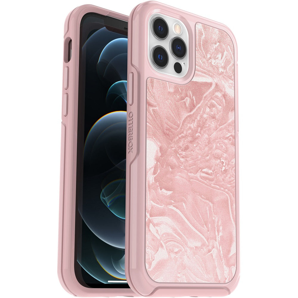 OtterBox SYMMETRY SERIES Case for iPhone 12/iPhone 12 Pro - Shell Shocked Pink (New)