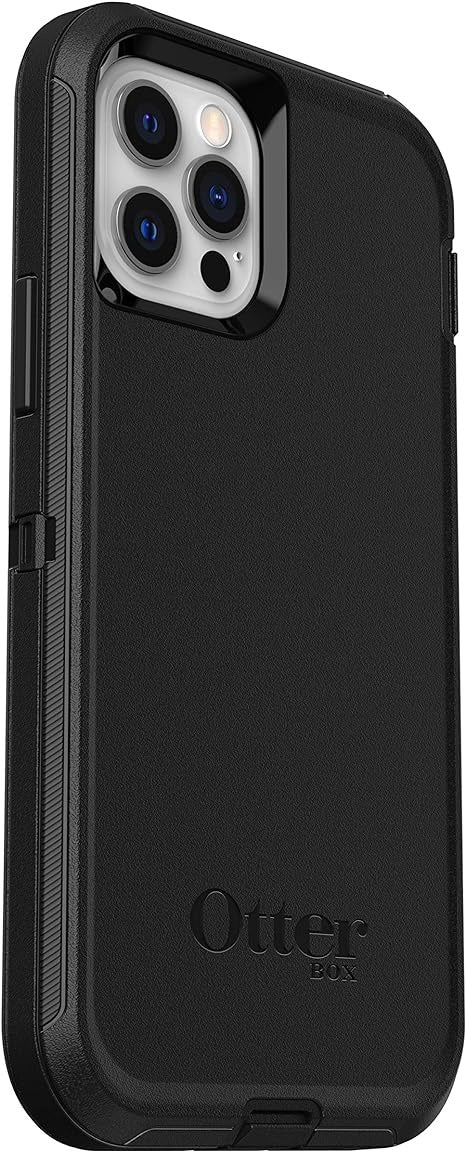 OtterBox DEFENDER SERIES case for iPhone 12 Pro - Black (77-65401) - Refurbished