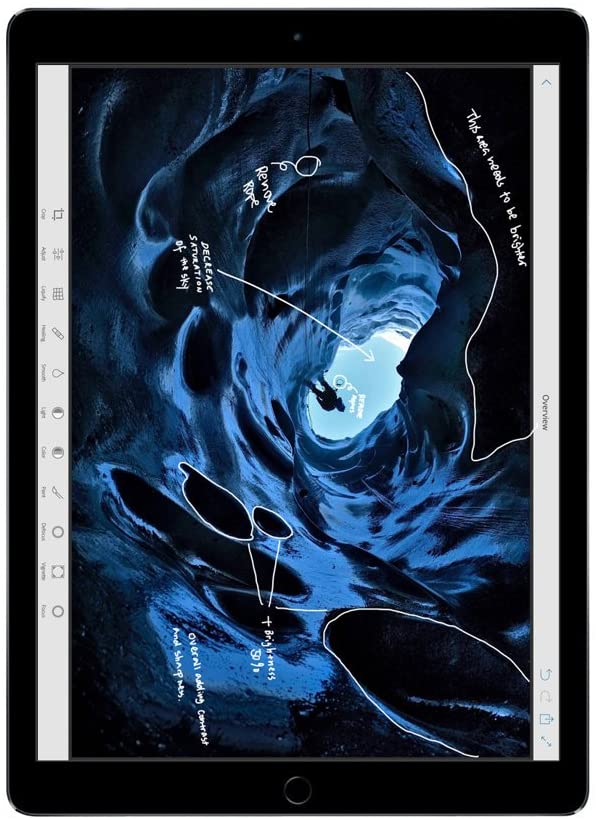 Apple iPad Pro 1st Gen, 256GB, 12.9", WiFi + Unlocked All Carriers - Space Gray (Used)