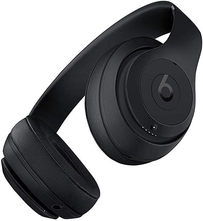 Beats by Dr. Dre Beats Studio3 Wireless Over-Ear Headphones - 2020 - Matte Black (Renewed)