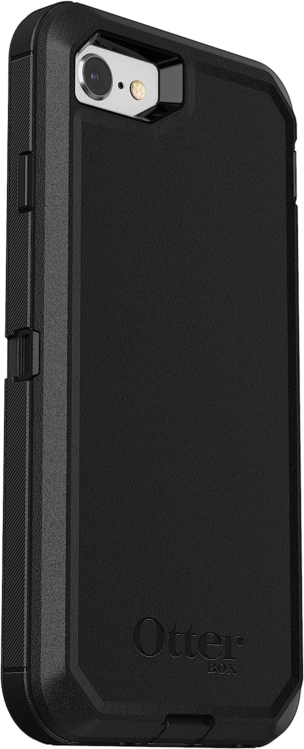 OtterBox DEFENDER SERIES Case for iPhone SE (2nd gen) / iPhone 8/7 - Black (Certified Refurbished)