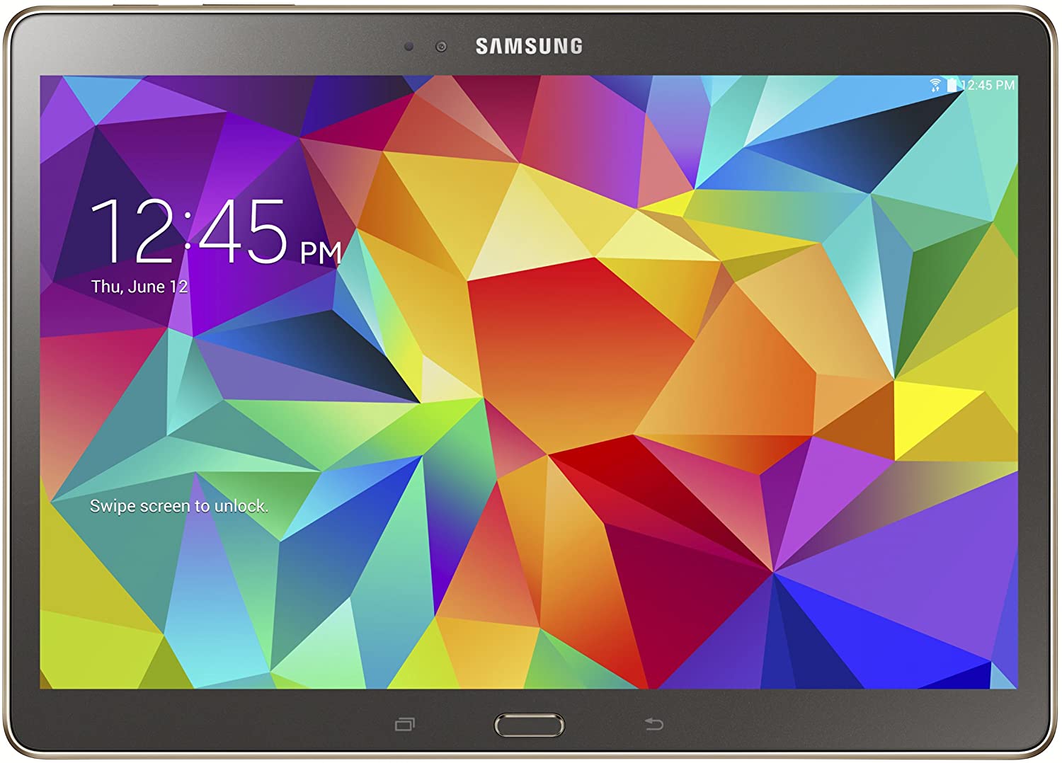 Samsung Galaxy Tab S 10.5-Inch Tablet, 16GB, Wi-Fi Only - Titanium Bronze (Refurbished)