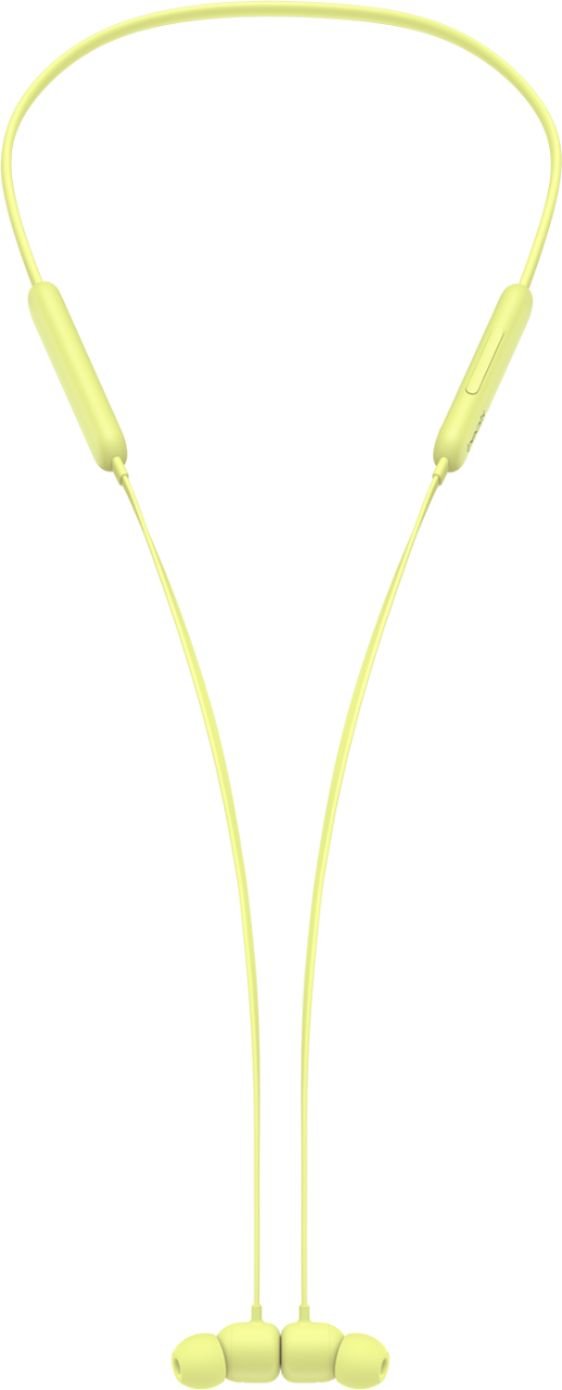 Beats Flex Wireless Portable Bluetooth Earbuds Built-in Microphone - Yuzu Yellow (Renewed)