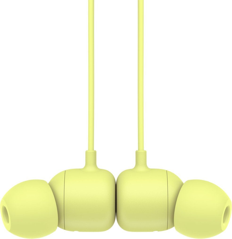Beats Flex Wireless Portable Bluetooth Earbuds Built-in Microphone - Yuzu Yellow (Refurbished)