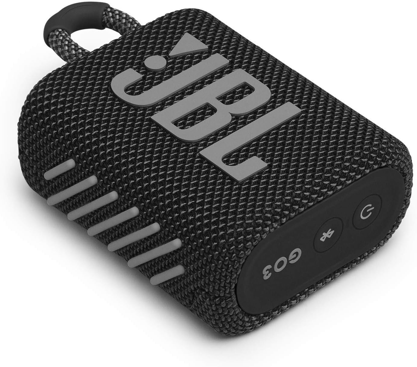 JBL GO3 Portable Waterproof Wireless Speaker - Black (Renewed)