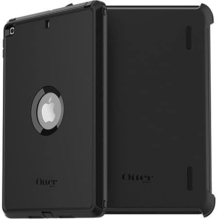 OtterBox DEFENDER SERIES Case for Apple iPad (7th, 8th & 9th Gen) - Black (Certified Refurbished)