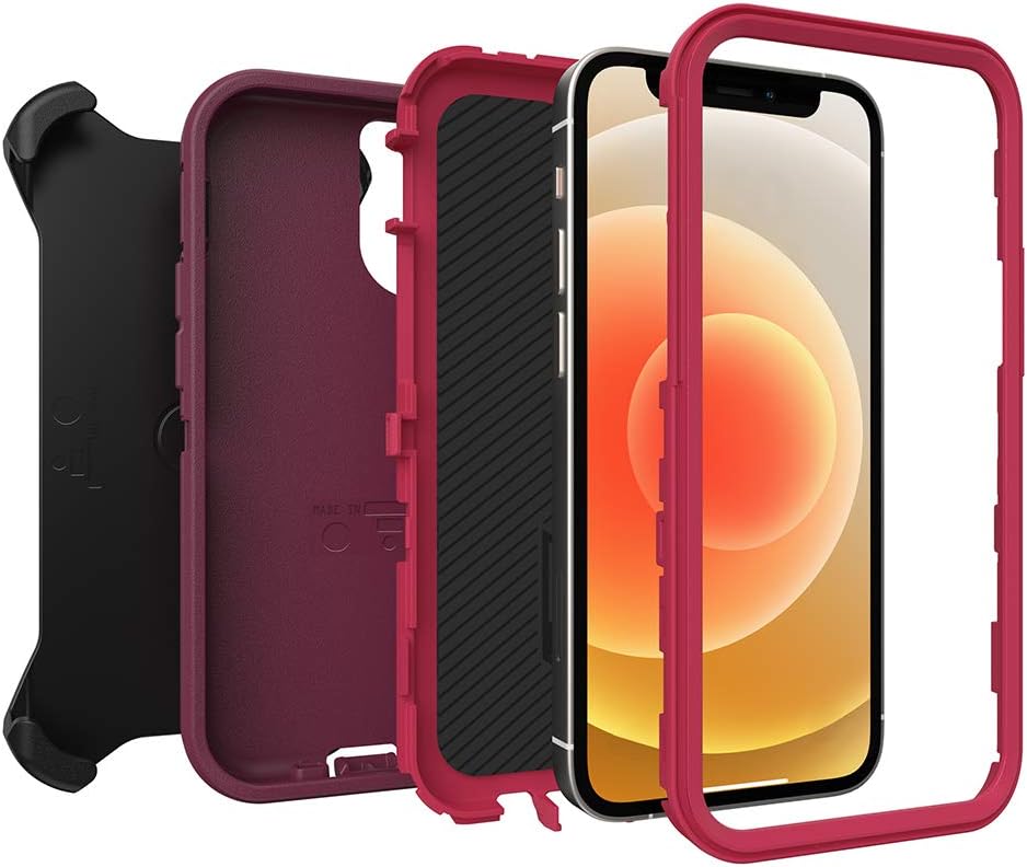 OtterBox DEFENDER SERIES PRO case for iPhone 12 Mini - Berry Potion (77-65881) - Refurbished