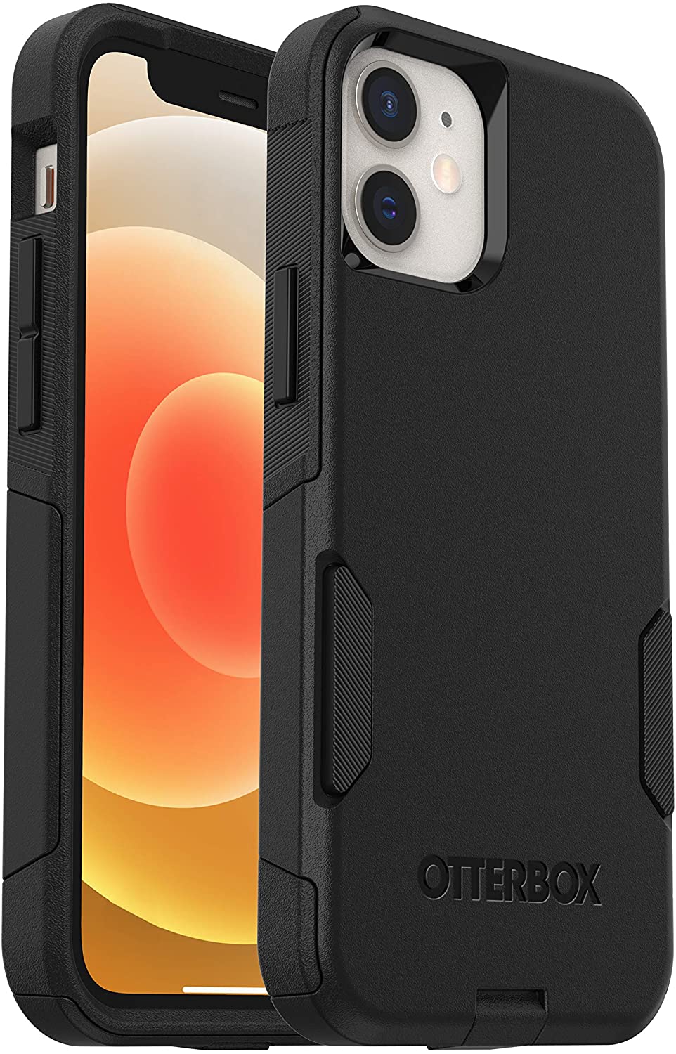 OtterBox COMMUTER SERIES case for Apple iPhone 12 Mini - Black (77-65356) (Certified Refurbished)