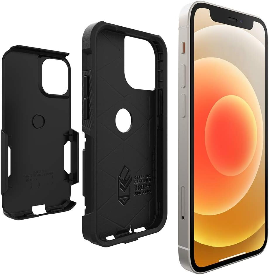 OtterBox COMMUTER SERIES case for Apple iPhone 12 Mini - Black (77-65356) (Certified Refurbished)