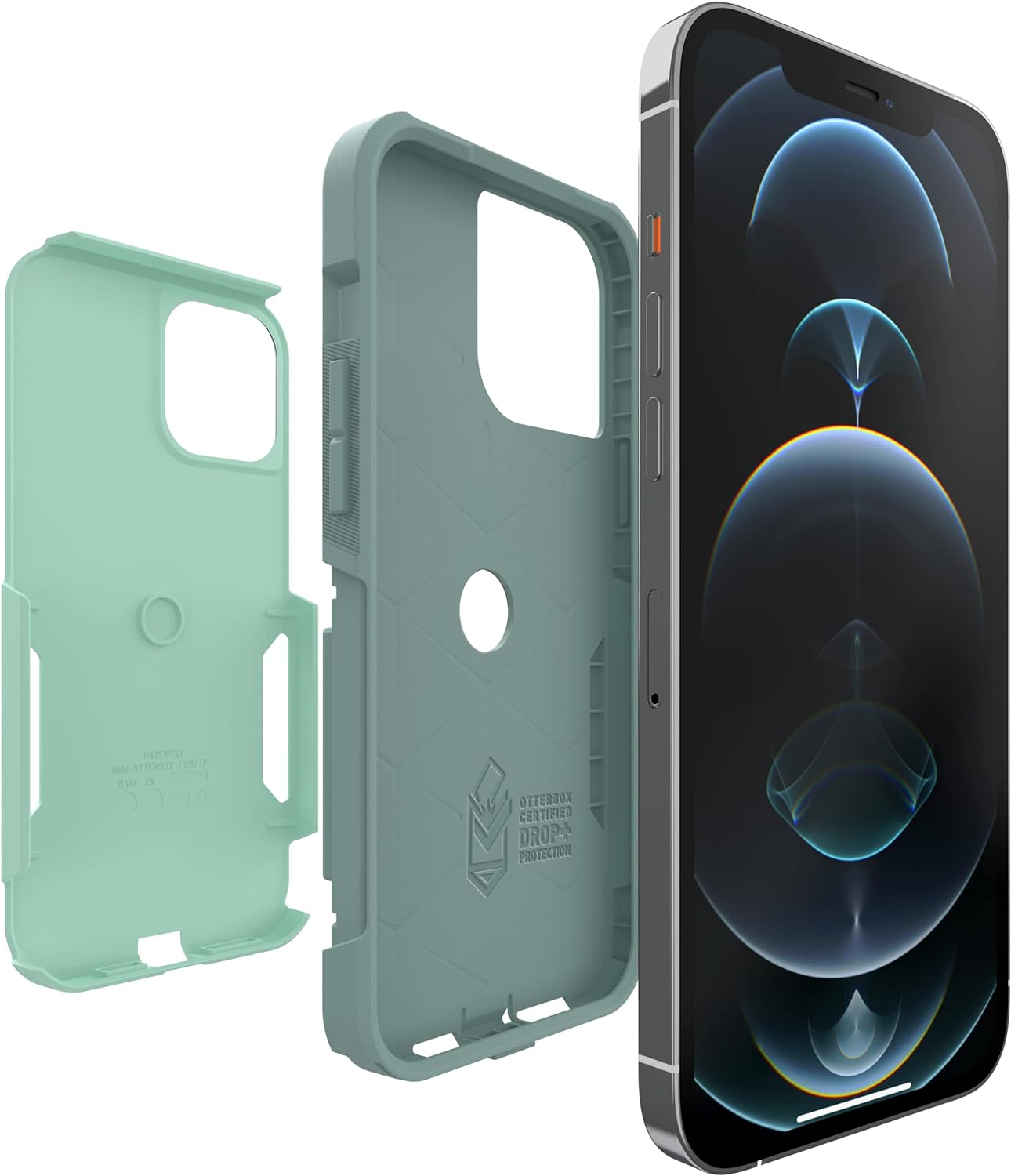 OtterBox COMMUTER SERIES Case for Apple iPhone 12 Pro Max - Ocean Way (Certified Refurbished)