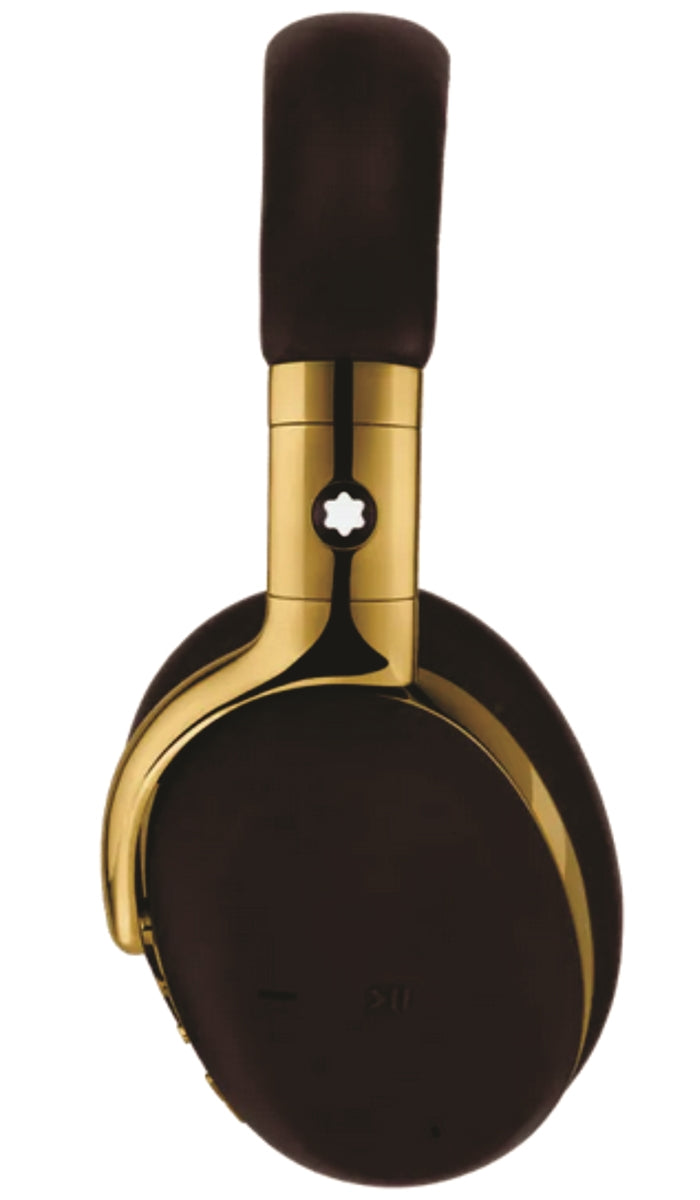 Montblanc Wiresless Headphones MB01 with Google Assistant - Brown (Certified Refurbished)