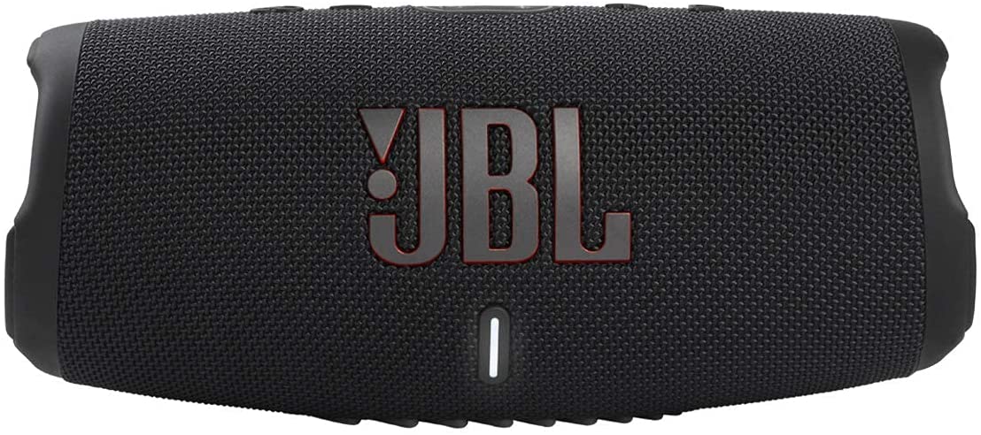 JBL Charge 5 Waterproof Wireless Portable Bluetooth Speaker w/ Powerbank - Black (Renewed)