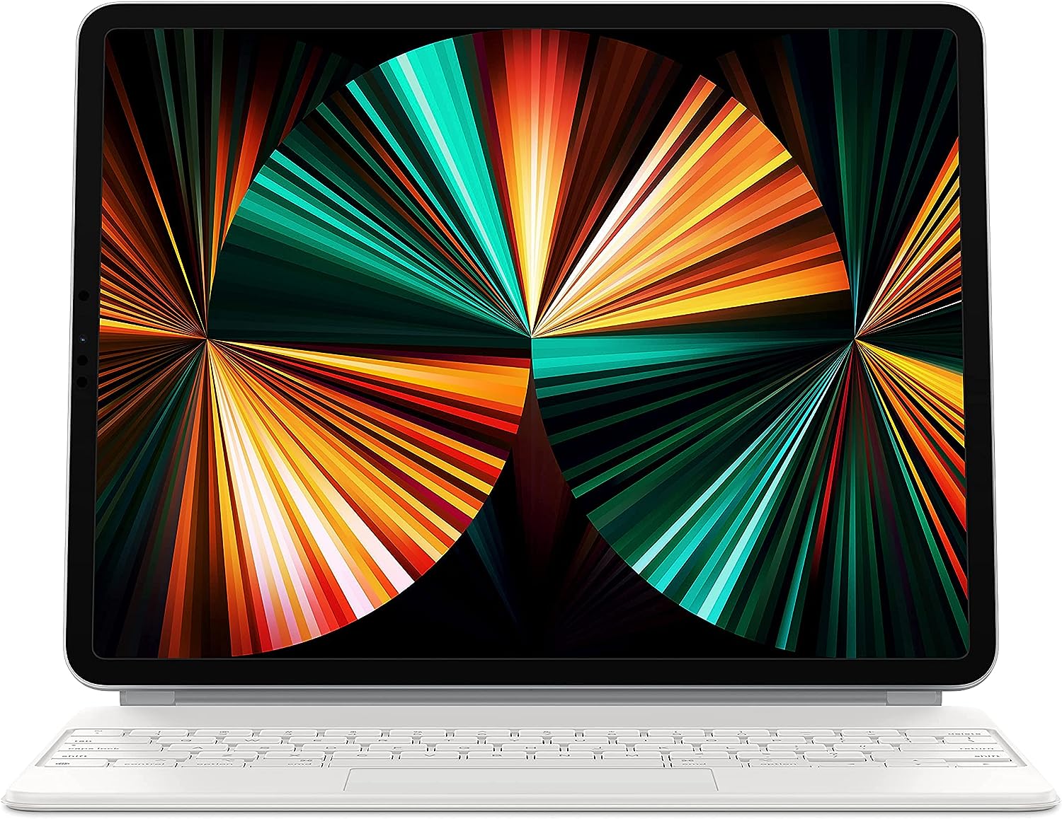 Apple Magic Keyboard Folio for iPad Pro 6th Gen 12.9in - White (Certified Refurbished)