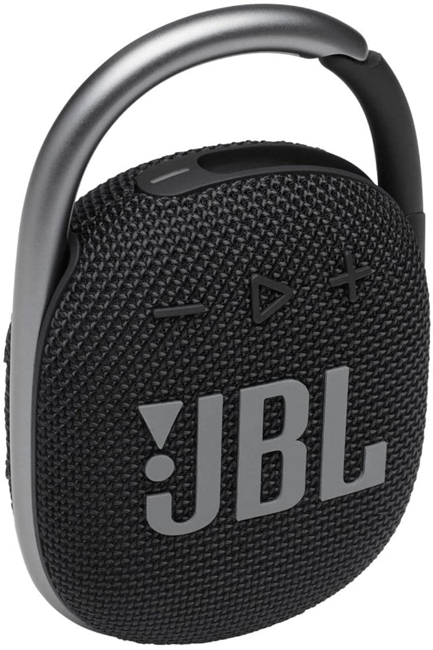 JBL CLIP 4 Waterproof and Dustproof Wireless Portable Bluetooth Speaker - Black (Renewed)