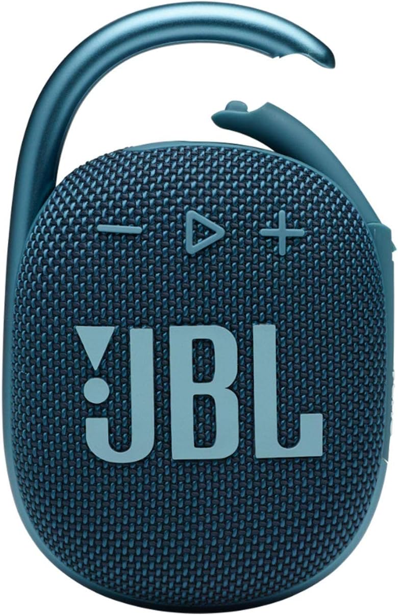 JBL CLIP 4 Waterproof and Dustproof Portable Wireless Bluetooth Speaker - Blue (Certified Refurbished)