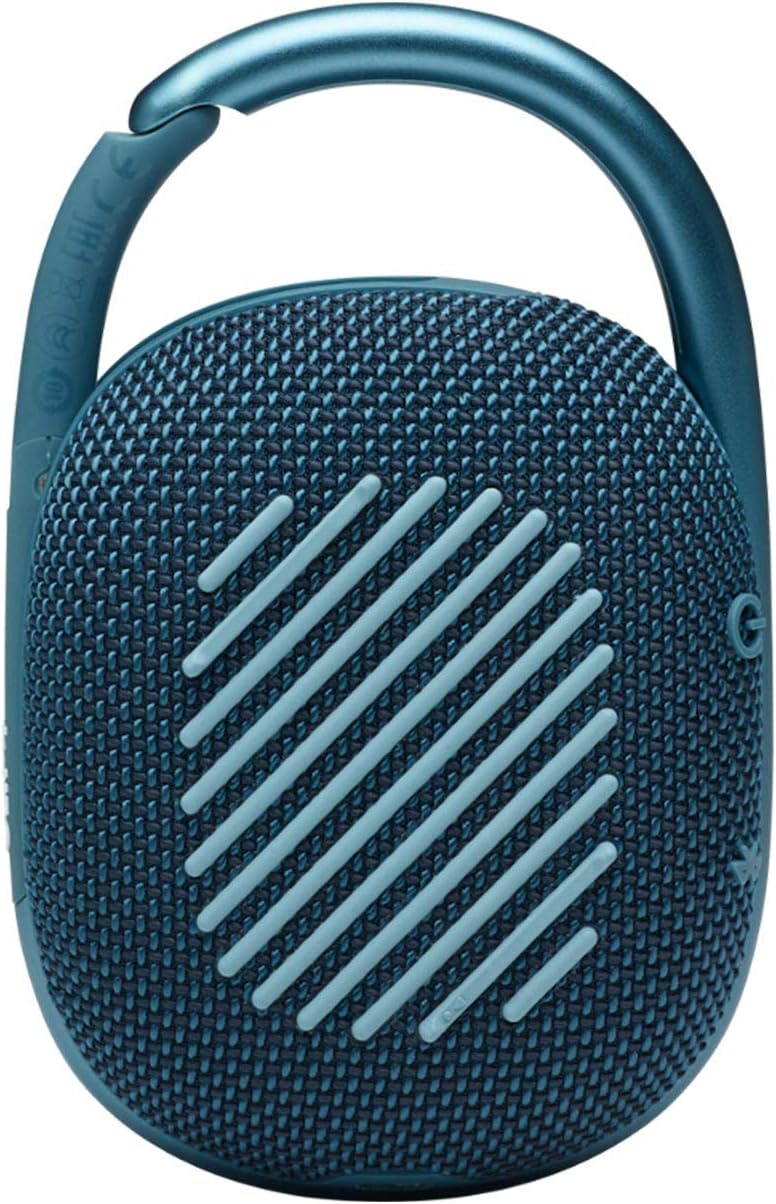 JBL CLIP 4 Waterproof and Dustproof Portable Wireless Bluetooth Speaker - Blue (Certified Refurbished)