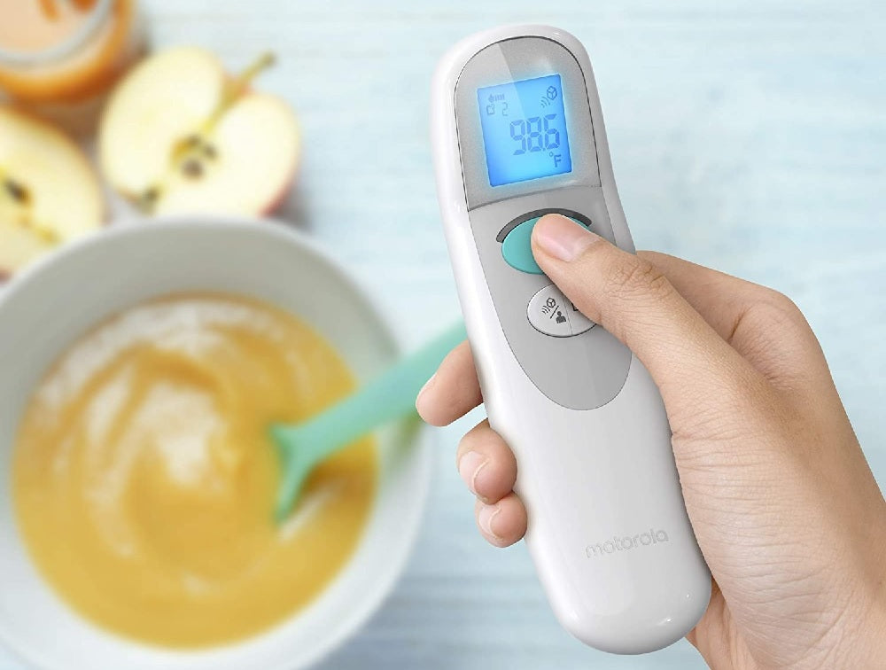 Motorola Care+ 3-in-1 Smart Thermometer - White (Certified Refurbished)