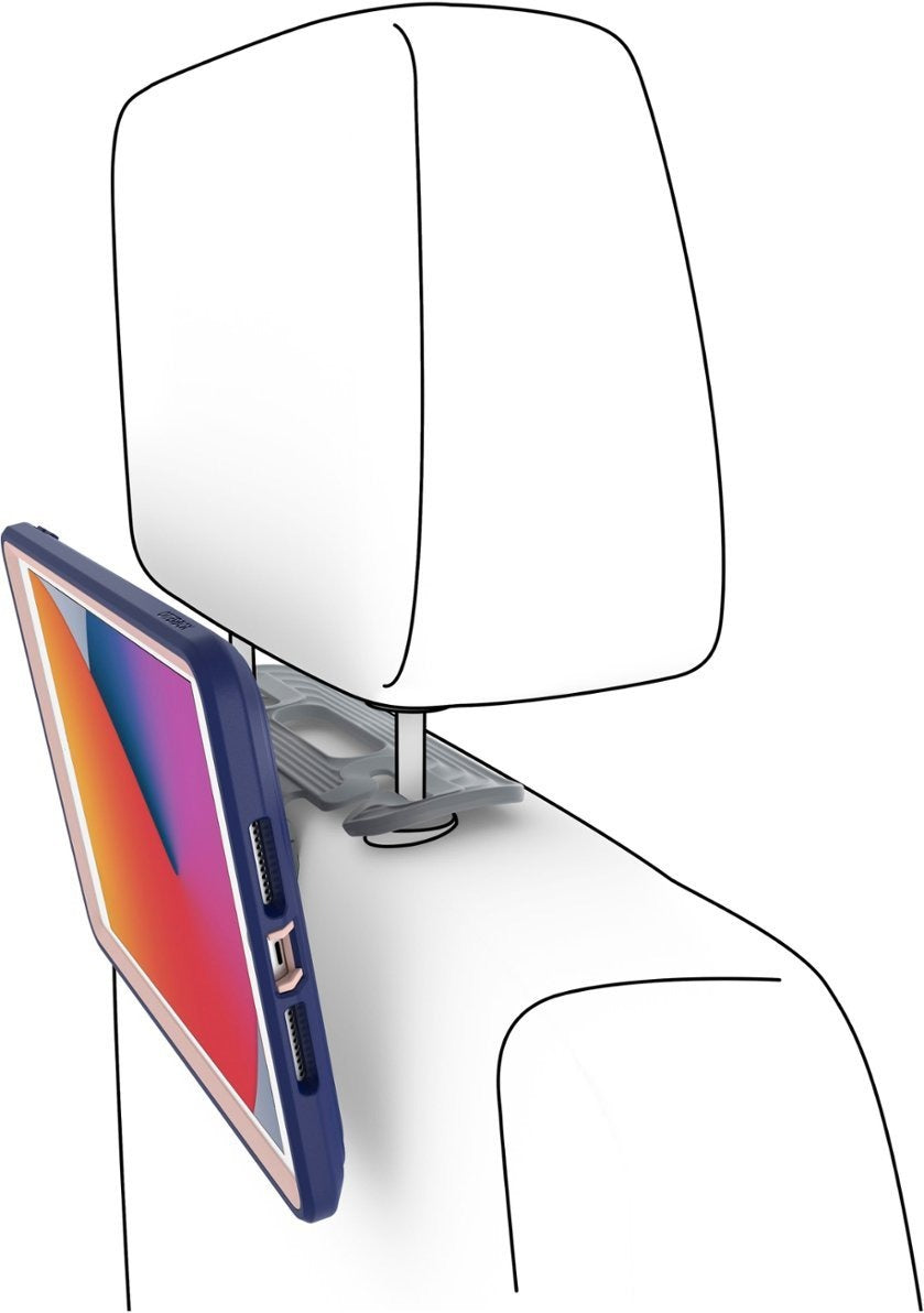 OtterBox Kids EASYGRAB Case for Apple iPad 7/8 - Space Explorer (Certified Refurbished)