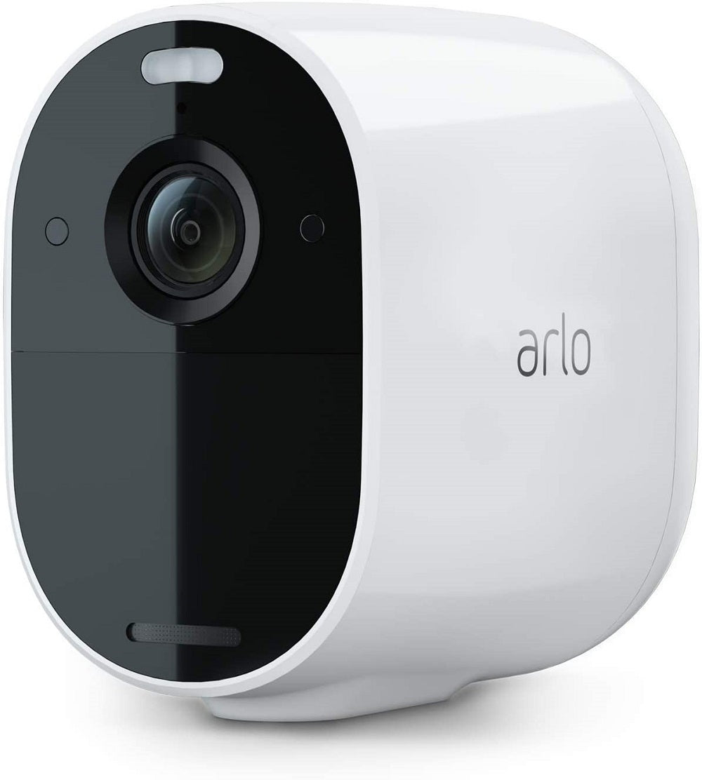Arlo Essential Spotlight Camera, Wireless Security, 1080p Video, 1 Pack - White (Pre-Owned)