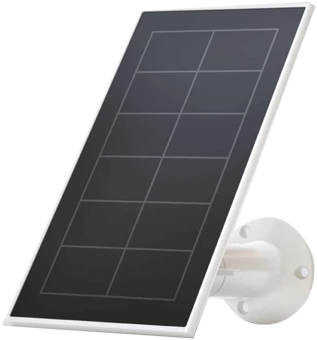 Arlo Solar Panel Charger for Arlo Ultra and Pro 3/4 Floodlight Cameras - White (Renewed)