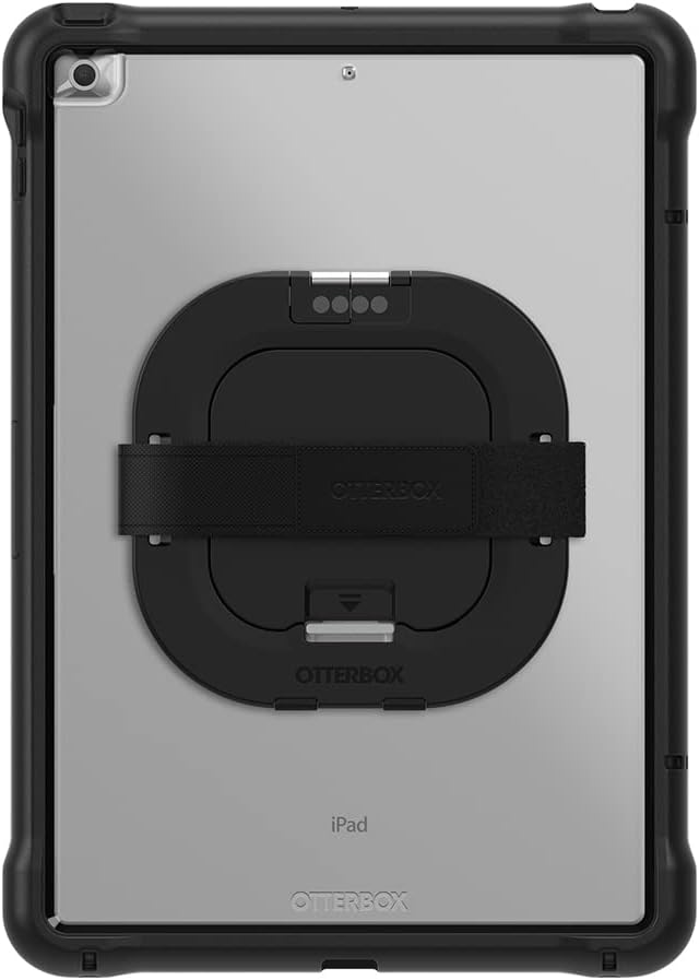 OtterBox UNLIMITED SERIES Case for iPad (7th & 8th Gen) w/ kickstand - Black Crystal (Certified Refurbished)