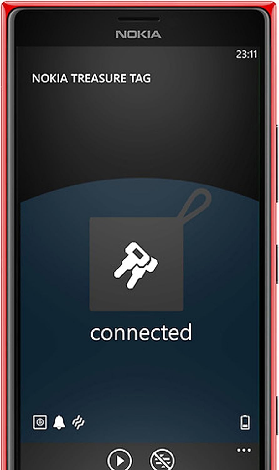 Nokia WS-2 Treasure tag Proximity Sensor w/Bluetooth 4.0 & NFC Tagging - White (Renewed)