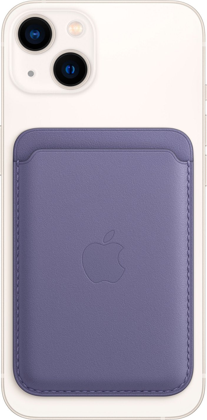 Apple iPhone Leather Wallet with MagSafe (2021) - MM0W3ZM/A - Wisteria (Certified Refurbished)