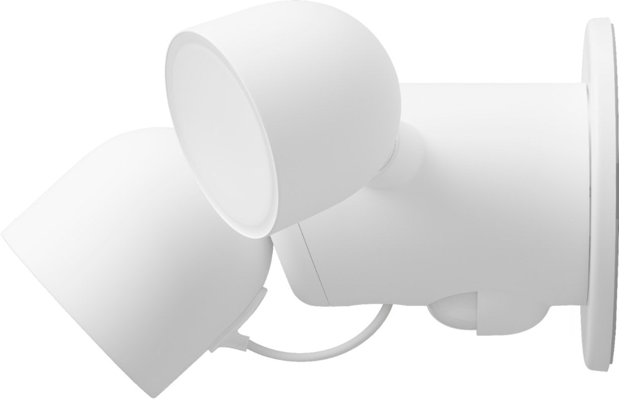 Google Nest Cam Smart Security Camera with Floodlight, GA02411-US - Snow (Certified Refurbished)