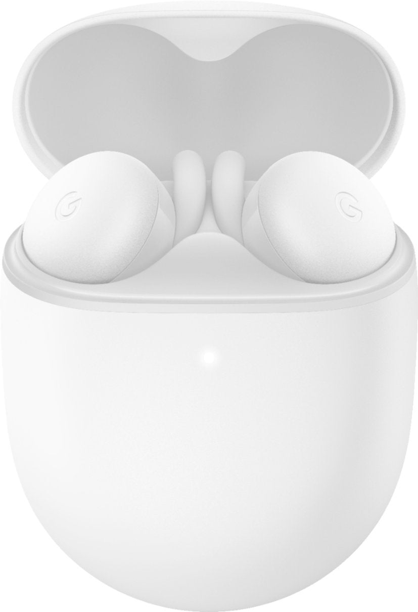 Google Pixel Buds A-Series True Wireless In-Ear Headphones - White (Certified Refurbished)