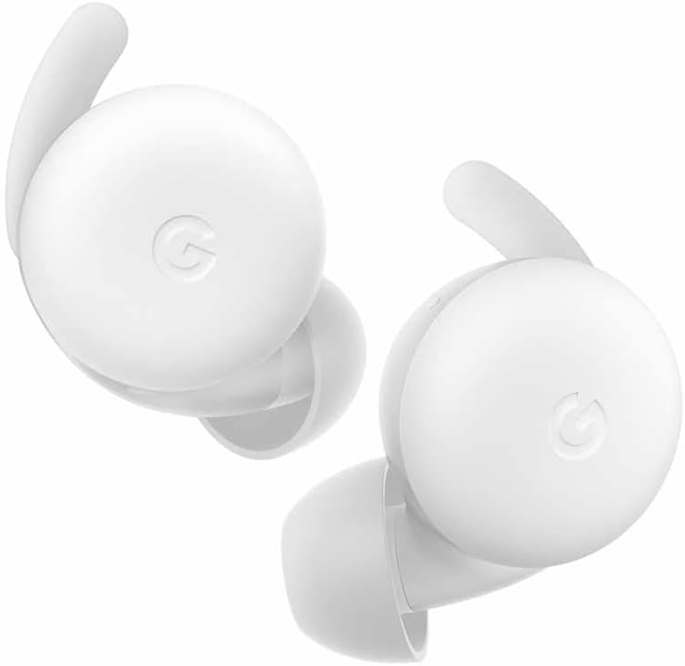 Google Pixel Buds A-Series True Wireless In-Ear Headphones - White (Certified Refurbished)